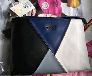 Exotic Colorblock Shoulder Bag