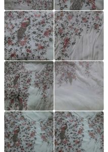 Muslin Kurti And Lucknawi Dupatta