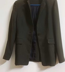 Elegant Olive Green Blazer