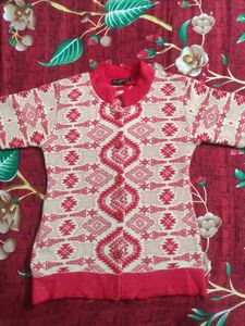 WOOLEN LADIES WEAR ROUND NECK CARDIGAN SWEATER