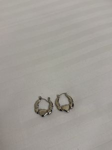 Heart Hoop Earrings