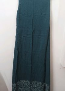 Green Colour Gown