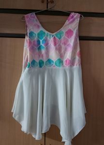 PRICE DROP-White Sheer Top