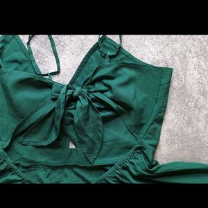Green Mini Dress