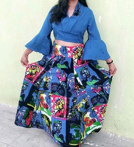 Multicolor Skirt &amp; Top
