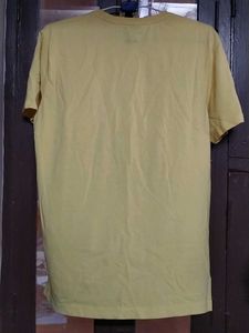 Yellow Graphic Print T-Shirt