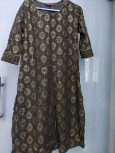 Patterned Straight Kurta..it Is new Kurta ..