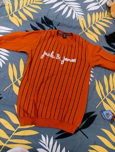 Orange Sweatshirt