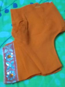 Orange Blouse