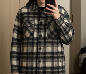 Zara Flannel Shirt Jacket
