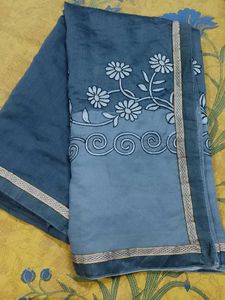 Grey Saree