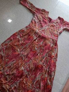 Floral Ethnic Gown