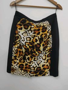 Animal Print Skirt