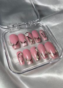 Floral Pink Presson Set 💕✨💅