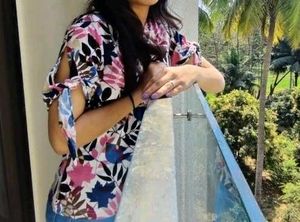 Floral Print Tie Sleeve Top ❤️😍😍