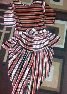 😍Dhoti Peplon Kurti Set.☺with Free One More🎉🎉🎉