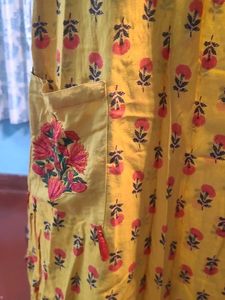 Yellow Floral Kurta