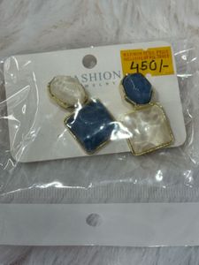 🌊 Ocean Mist Mosaic Studs