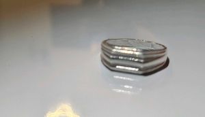 Elegant Silver Gents Ring
