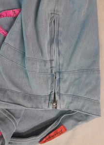 A Denim Jean Skirt