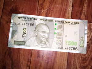 Lucky Number 786 Note