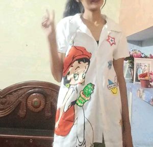 Shirt Type Beautiful Dress
