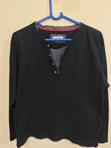 Villand (Japan) 40 Size Black Full Sleeve T shirt