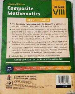 Composite Mathematics Class VIII