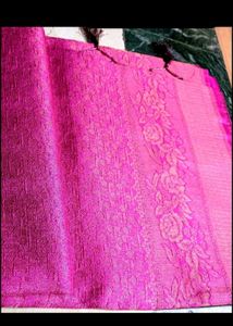 Beautiful magenta saree