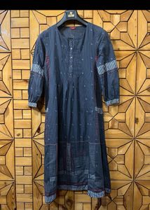 W Striped Cotton Tunic Kurta