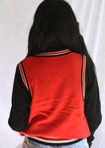 Red Sweater Vest
