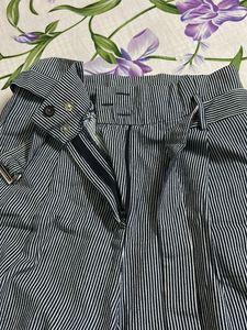 Stripped White N Black Tousers
