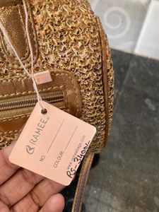 Branded Handbad With Sling