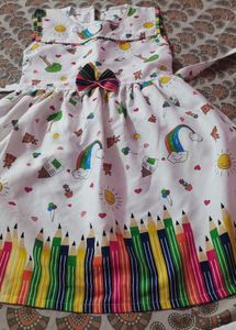 4 Se 5 Sal Ki Baby Girl Topper Gents Frock