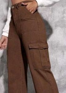 Brown Cargo Pants