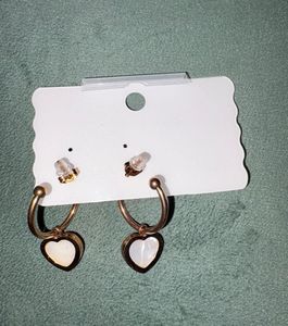 Reversible(AntiTarnish)Half Hoop Earrings