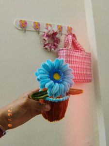 Combo Blue Pipe Cleaner Flower Bouquet💙