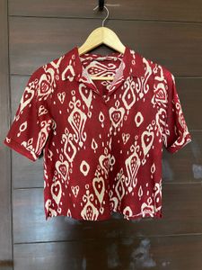 Colour Me By Melange Rust Shirt (M)