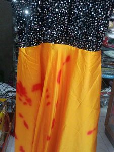 Pure Mukmal Soft Crepe Stylish Gown Anarkali