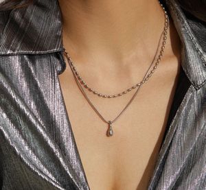 Layered Silver Necklace