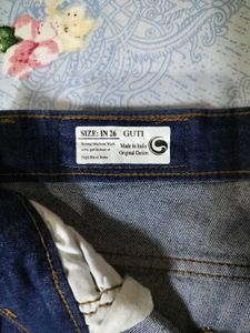 Dark Blue Flared Jeans