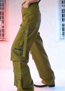 Olive Green Cargo Pants