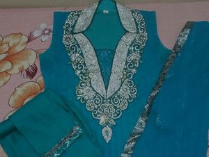 3 Pc Heavy Anarkali Suit