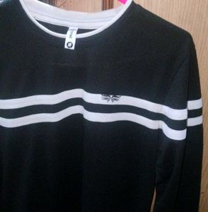 Striped Black Long Sleeve Shirt