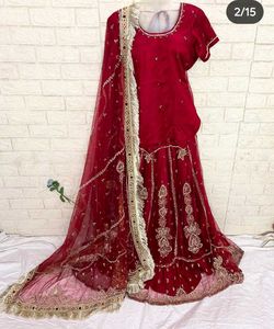 zariwork Rajputani lehenga Choli