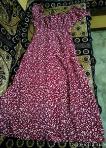 Floral Print Midi Dress