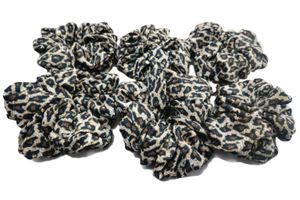 Leopard Print Scrunchies