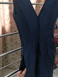 Elegant Navy Gown Princess Dress
