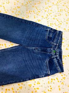 Dark Blue Denim Jeans