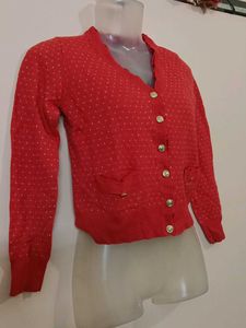 Women Cardigan Blouse Free Size